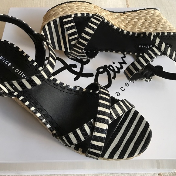 Alice + Olivia Shoes - Alice and olivia wedge sandals