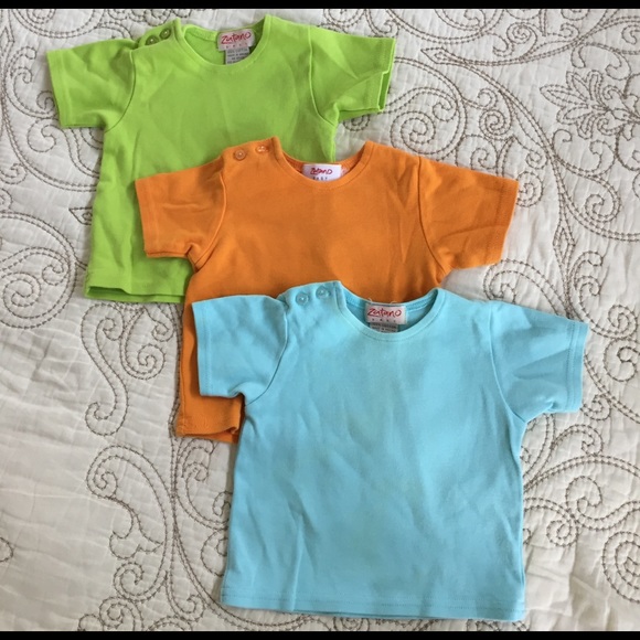 Zutano Other - Zutano shirts lot. 3 shirts included! Size 0-6 m.