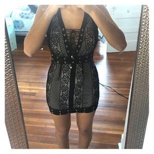 LF lace dress NWT