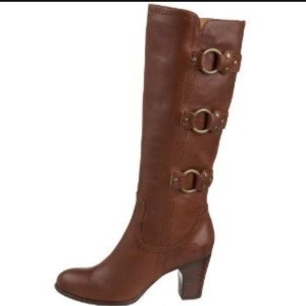 Frye women's Fiona 3 Strap Tall Boot size 9