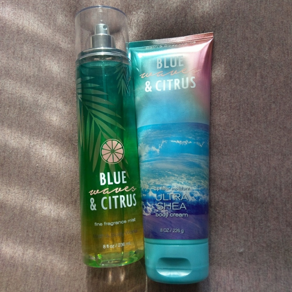 B&BW mist and lotion
