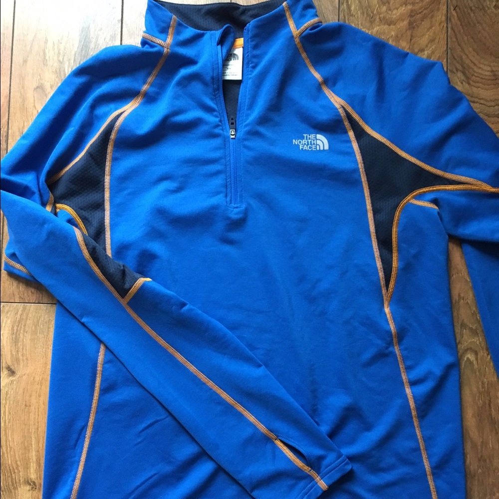 North face lightweight quarter-zip pull-over