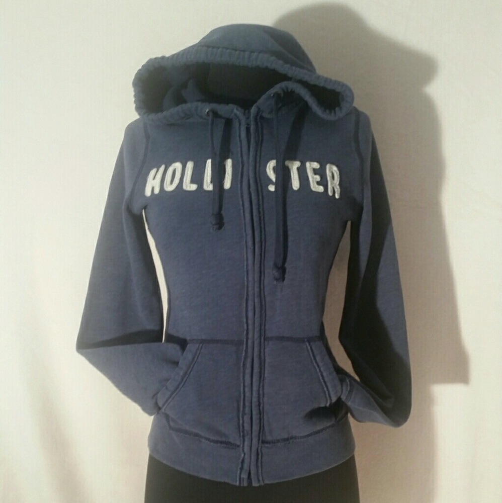 HOLLISTER CALIFORNIA WOMENS ZIP, HOODIE, MEDIUM