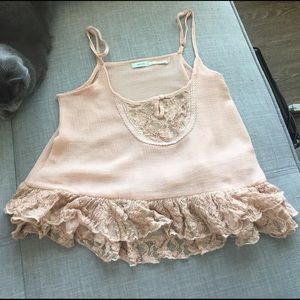 Kimchi Blue Cropped Blouse