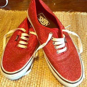 Ruby Red Vans
