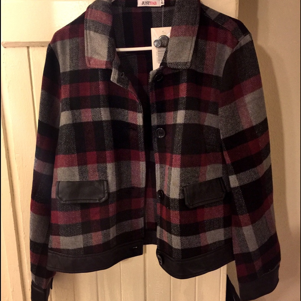 Plaid jacket