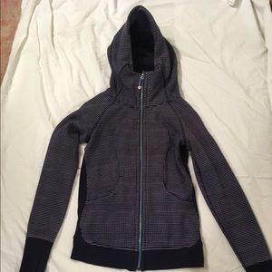 Lululemon Scuba Hoodie liii Double Dot navy