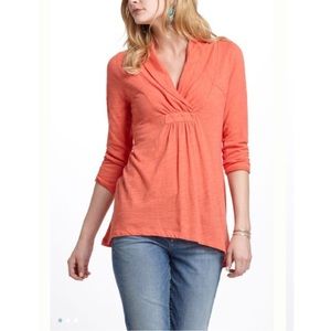 Anthropologie Deletta shawl collar tunic
