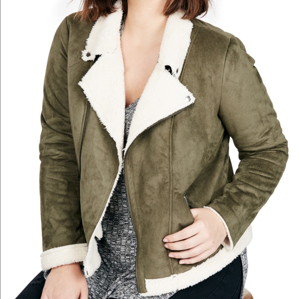 Aviator Olive green jacket