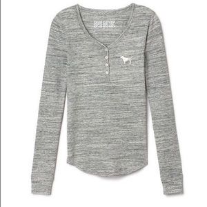 Victoria's Secret Pink- Gray thermal
