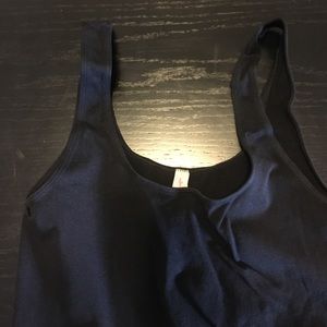 Black Stretch Women's Tank Top