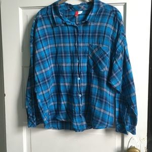 H&M Divided Plaid Shirt