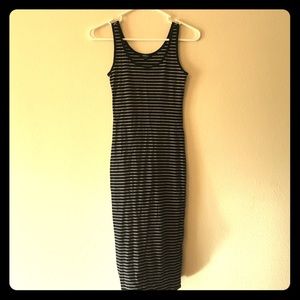 Fitted Striped Dress