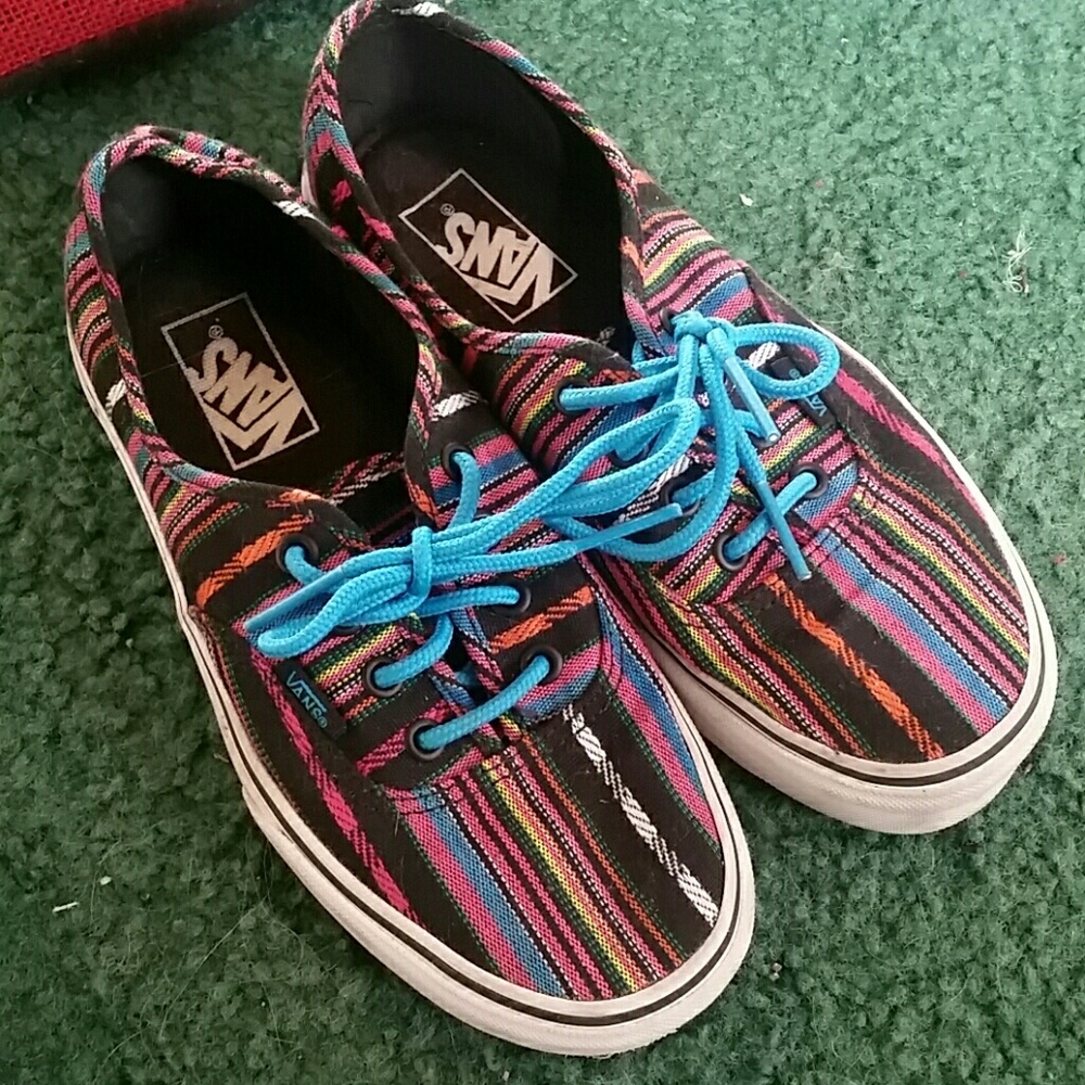 Mexican Blanket Vans