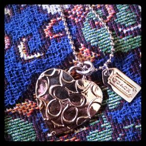 Heart coach necklace