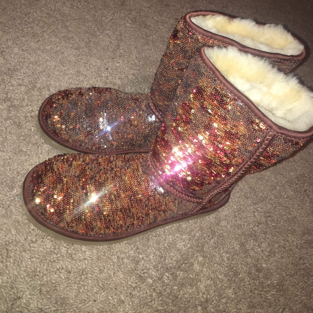 Classic short sparkle Ugg boots