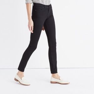 Black High Rise Skinny Jeans