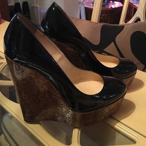 Christian Louboutin Patent Wedge 36.5