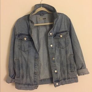Topshop Moto Denim Jacket