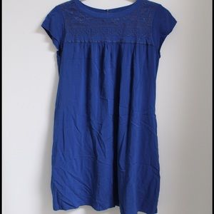 Royal Blue T-Shirt Dress