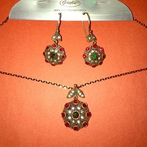 Necklace and Earrings