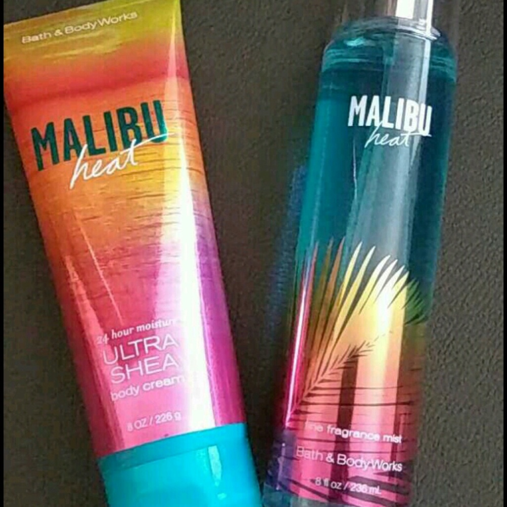 Body mist and lotion