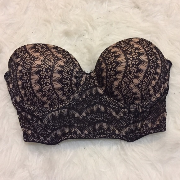 Other - $8 VDAY SALE Lace strapless bra Small worn once
