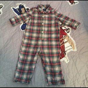 Baby Gap plaid one piece