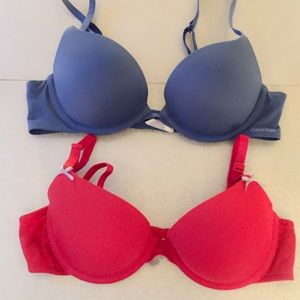 Calvin Klein & BCBG Bras 34A