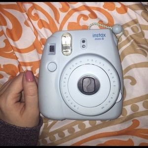 Instax Mini 8 Poloroid Camera Baby Blue