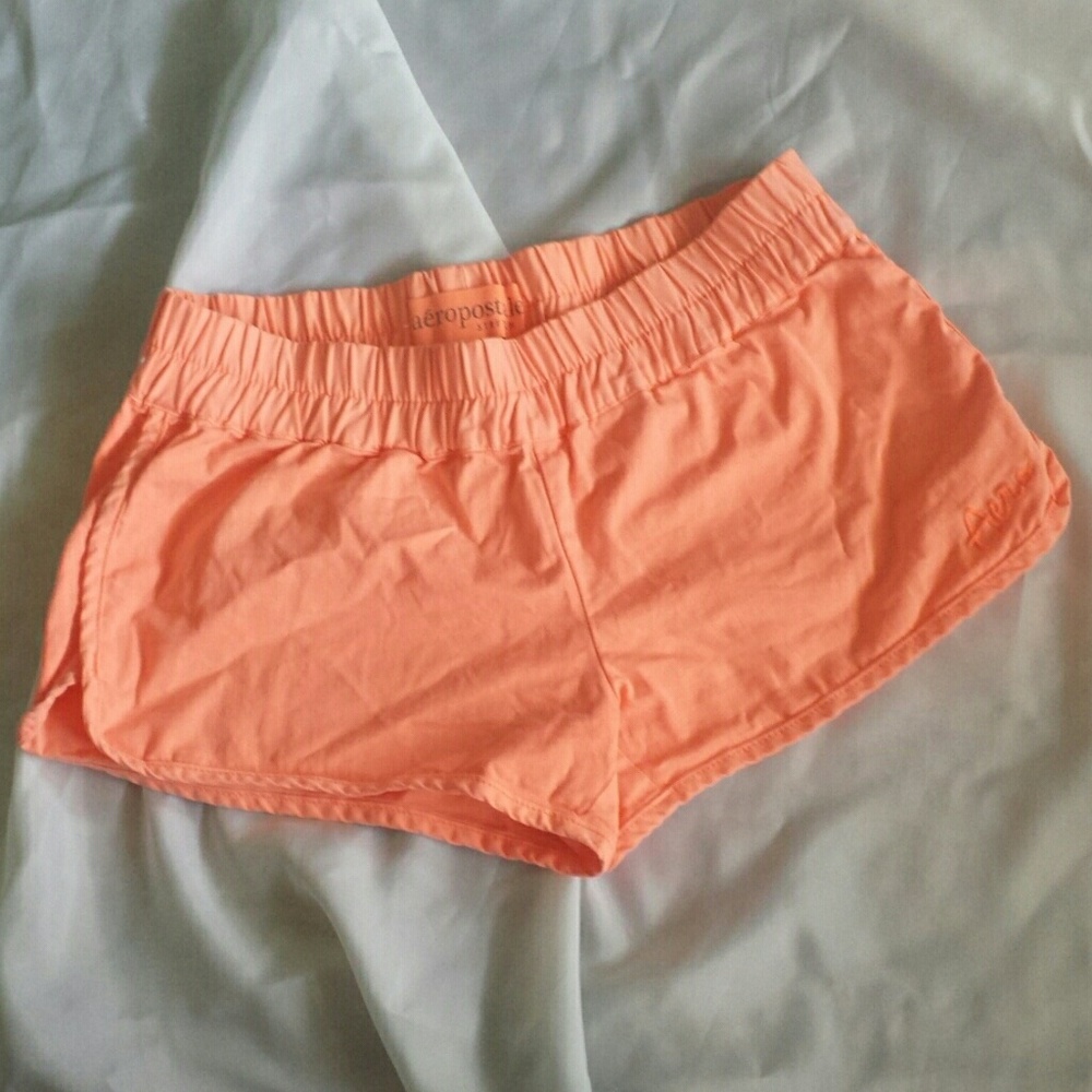 Aeropostale Shorts Orange Size Small