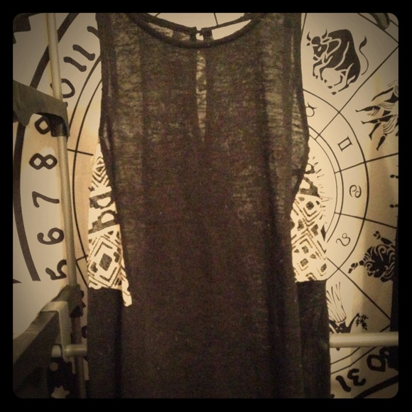 Free Bird See - Through Aztec Tank - Racerback - Picture 4 of 6