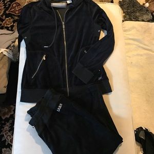 Michael Kors Velour Zip Up