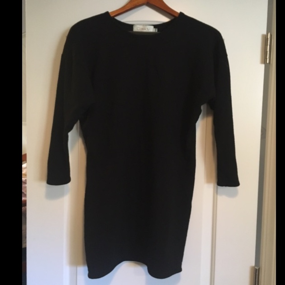 Wool minidress