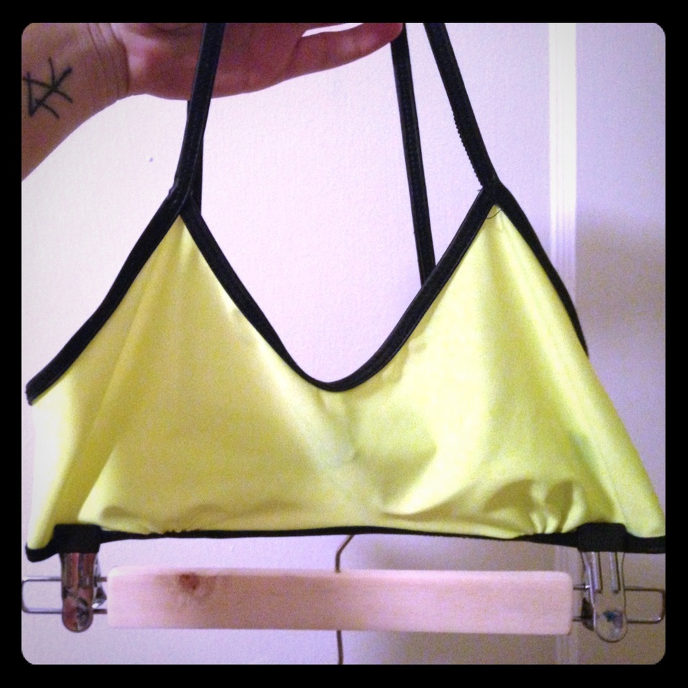 Neon Green Rave Crop Top - Rave Wear - Festival