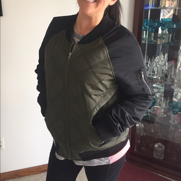 ashley outerwear bomber jacket