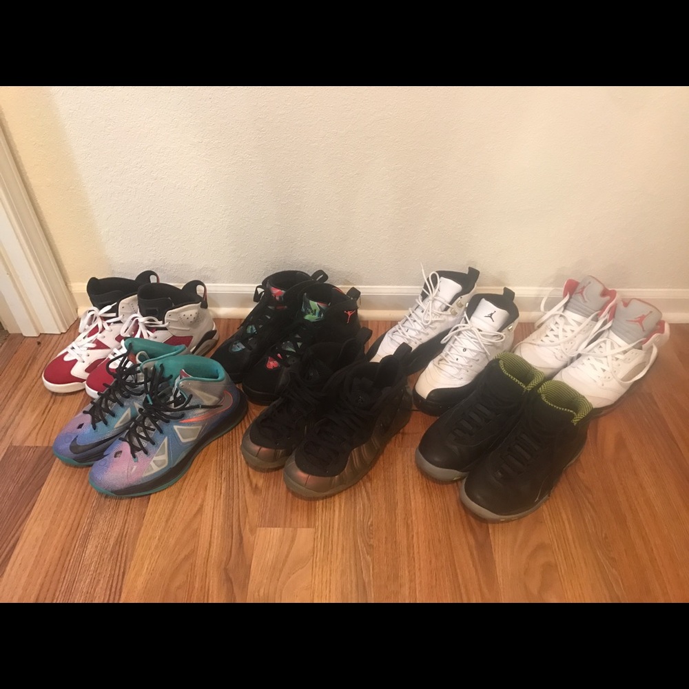 SOLD OUT Air Jordan, Nike Foamposite, LeBron 10's