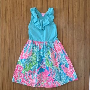 Lilly Pulitzer Coral Print Dress