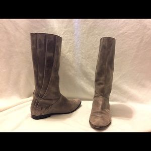 Grey frye boots