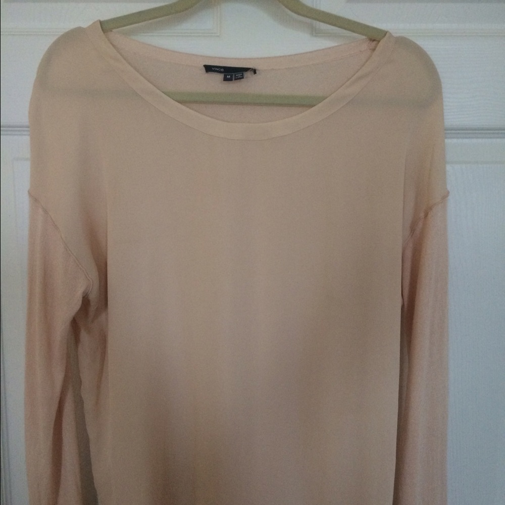 Pink VINCE top