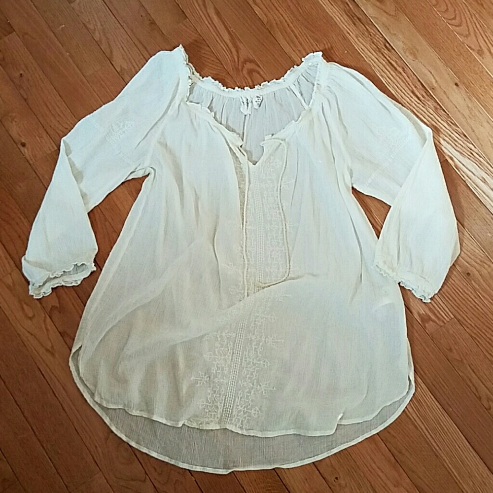 H&M peasant blouse