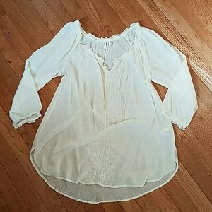 H&M peasant blouse