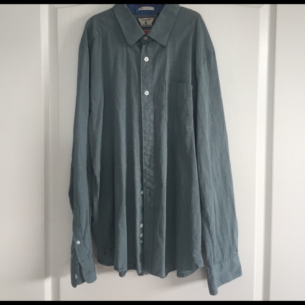 Volcom Button Down - image 1