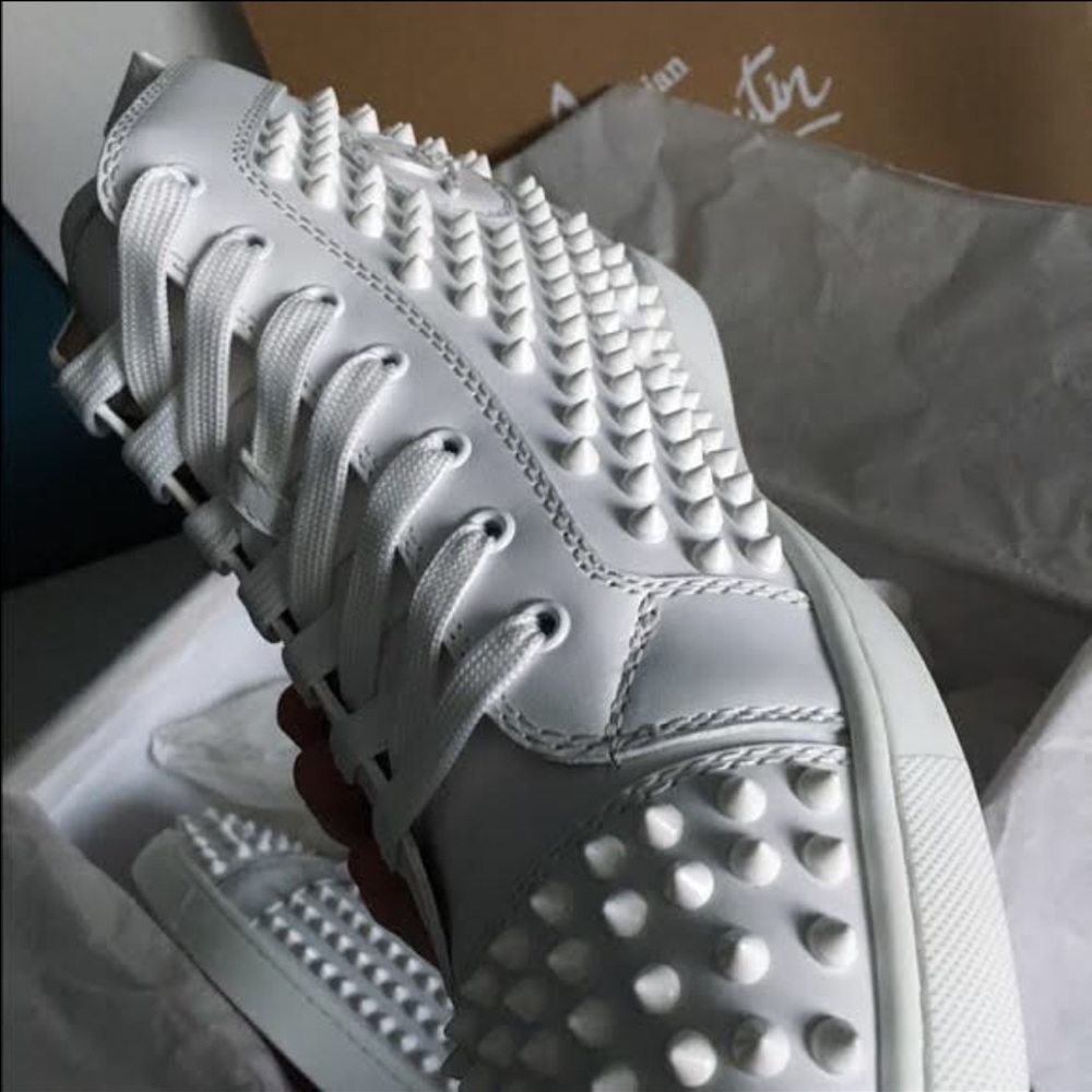 Christian Louboutin men spike sneakers