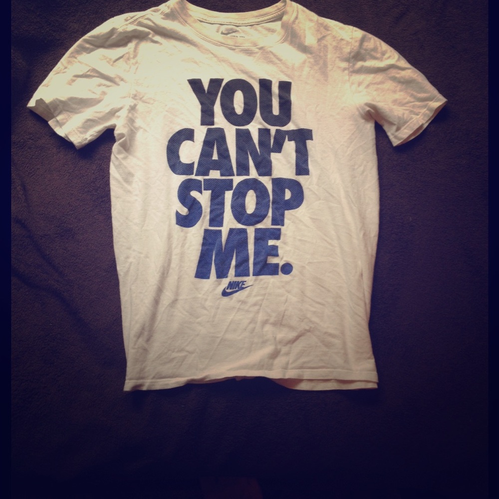Nike athletic cut t-shirt