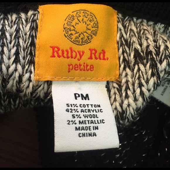 Ruby Rd   sweater - Picture 4 of 4