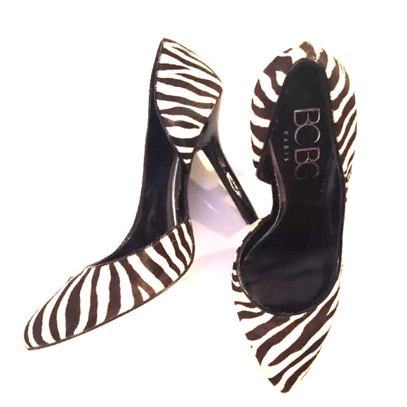 BCBG Shoes - BCBG Zebra Heels 7 1/2