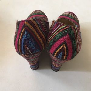 Mossimo Supply Co. Shoes - Mossino Boho Wedge Pumps Heels Mossimo Supply Co. Shoes - Mossino Boho Wedge Pumps Heels