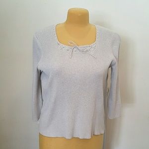 Ralph Lauren fine knit sweater/top size 2X