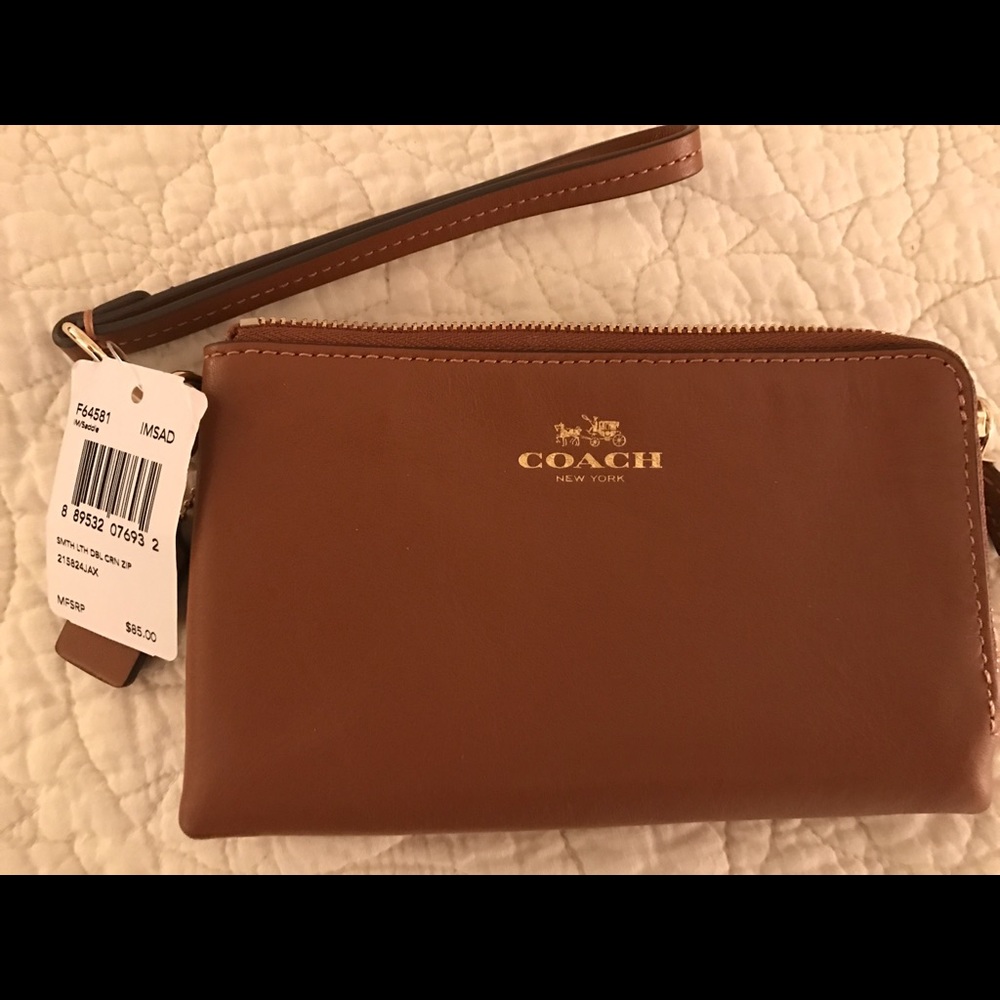 Coach clutch bag... NEW WITH TAGS